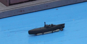 Klein U-Boot "Seehund" (1 St.) D 1945 Historia Navalis HN 755 in 1: 500